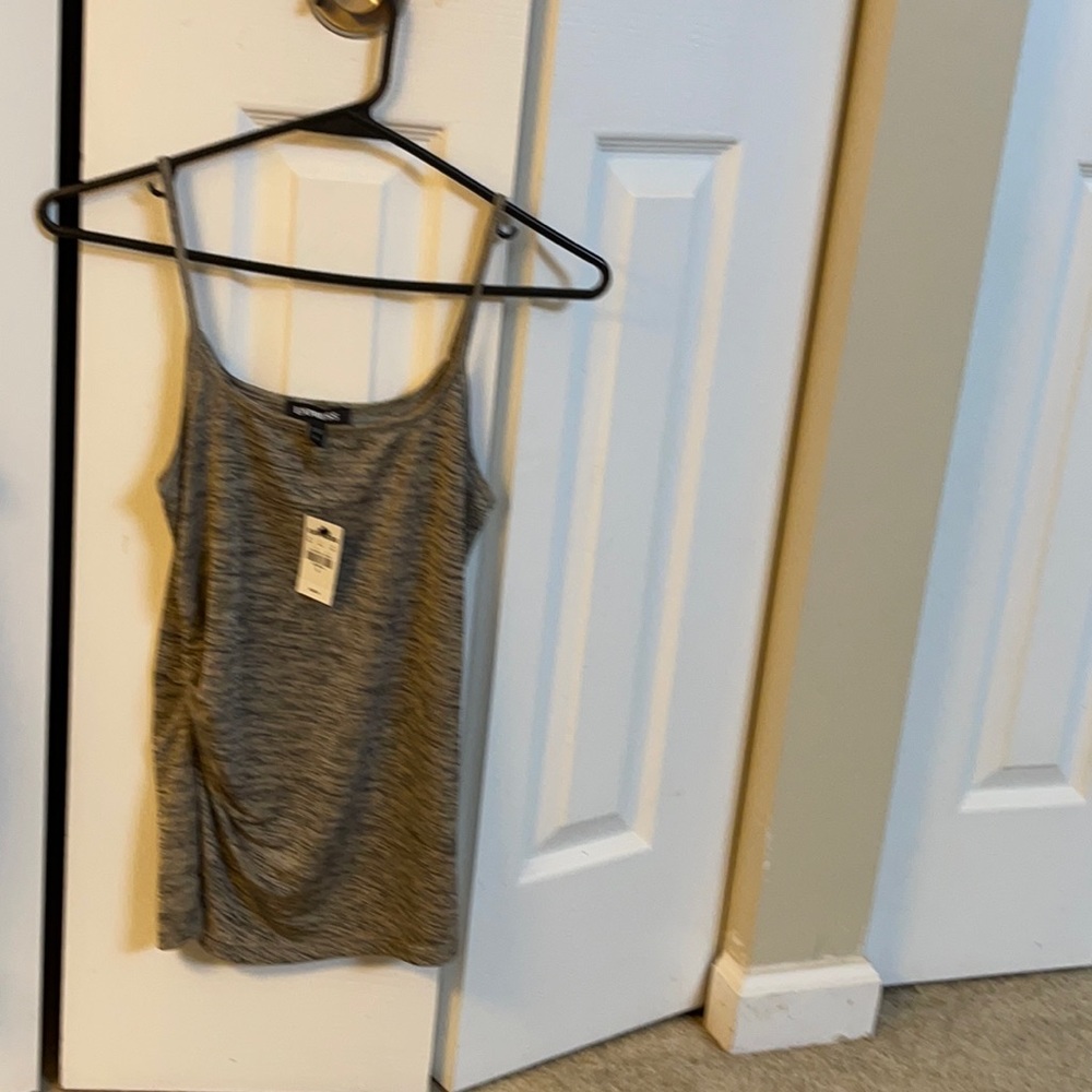 Cinched Side Tank Top